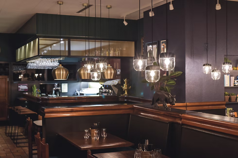 La salle du Boteco, bar à tartares